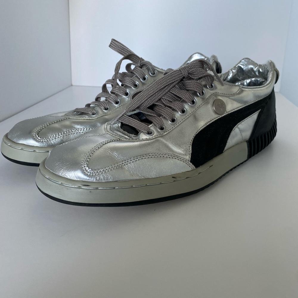 Puma MIHARA YASUHIRO Metallic Silver size 12